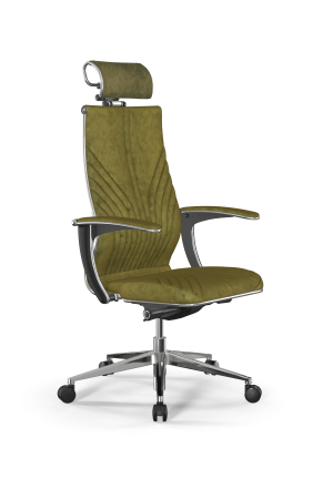 Кресло Samurai B2-13U - GoyaLE /Kc31/Wm31/U0mV-mL/H2cV-3D(M26.B32.G25.W03), оливковый