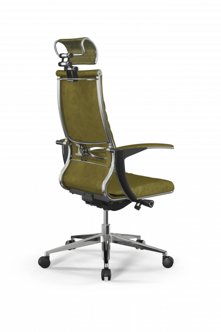 Кресло Samurai B2-13U - GoyaLE /Kc31/Wm31/U0mV-mL/H2cV-3D(M26.B32.G25.W03), оливковый