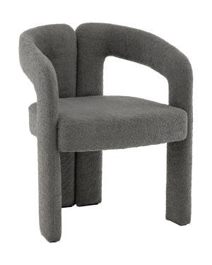 Стул Болинджер букле темно-серый