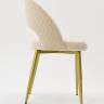 Стул Dominic ivory Romb / Gold