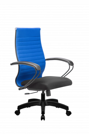 Кресло МЕТТА-19(MPRU)/подл.130/осн.001, синий