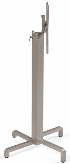 Подстолье металлическое барное Ibisco High тортора 525х490х1070 мм