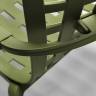 Лаунж-кресло пластиковое Folio антрацит 720х810-925х1130-1065 мм