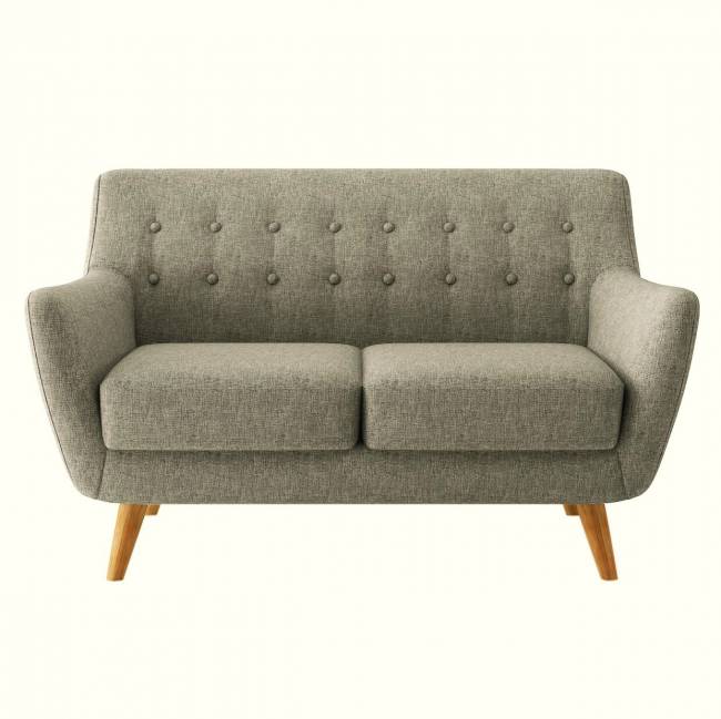 Комплект диван двухместный + кресло MADRID темный латте