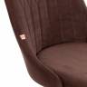 Кресло SWAN коричневый флок