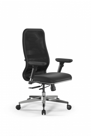 Кресло SynchroSit 8 B2-25D - X2+Extra /Uhp42/Wm12/D13P/H3mL-2D(M18.B22.G18.W03), черный