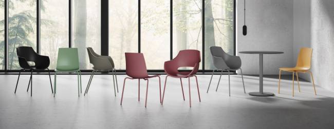 Стул пластиковый X-Treme S Pro кирпично-красный 470х530х800 мм