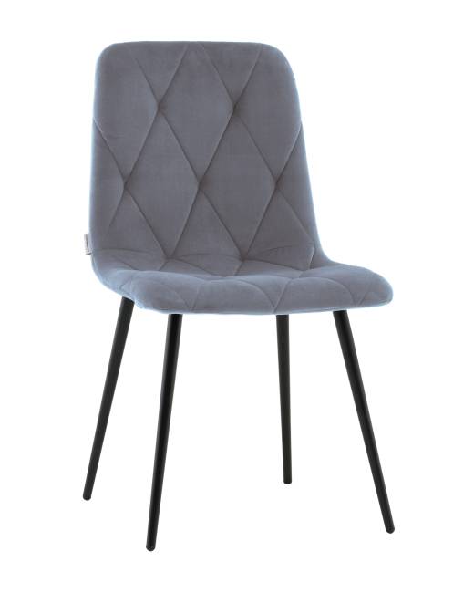 Стул Одди Diamond велюр серый