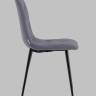 Стул Одди Diamond велюр серый