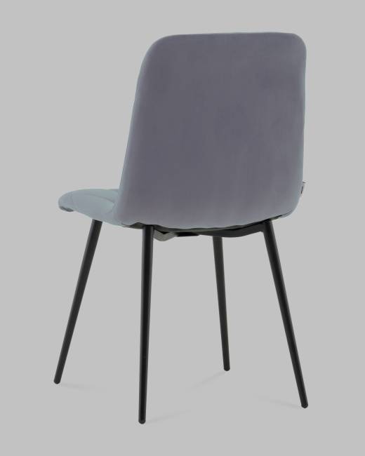 Стул Одди Diamond велюр серый