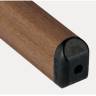 Зонт профессиональный 3.5х3.5 м Galileo Wood имитация ироко, слоновая кость 3500х3500 мм