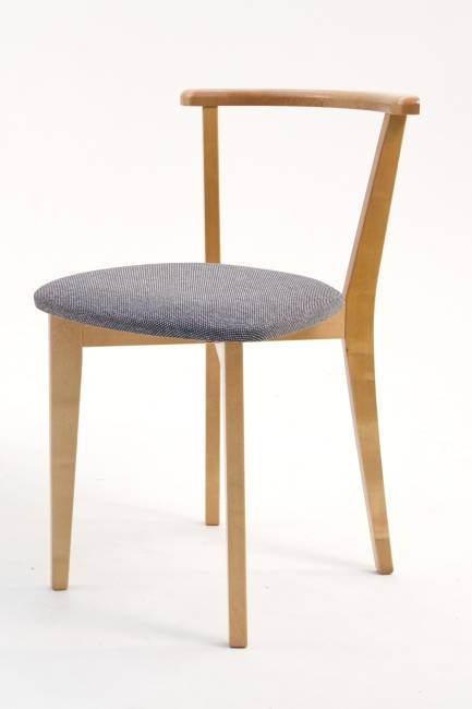 Стол Pawook К 100 натур со стульями Франк ПМ натур/графит рогожка