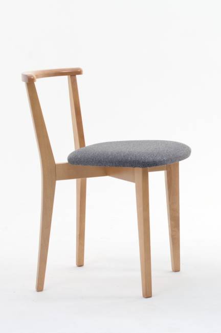 Стол Pawook К 100 натур со стульями Франк ПМ натур/графит рогожка