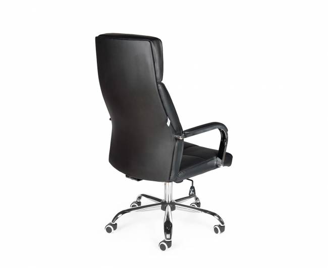 Кресло офисное / Atlas / серая экокожа