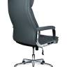 Кресло офисное / Атлас / Atlas / серая экокожа