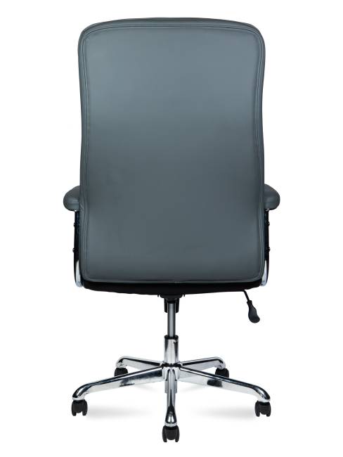 Кресло офисное / Атлас / Atlas / серая экокожа