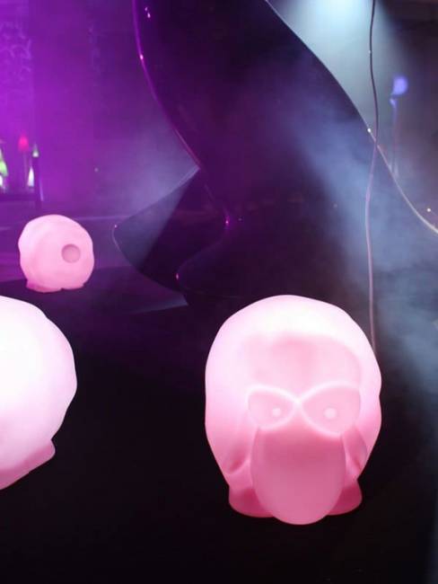 Светильник пластиковый Овечка Rina Lighting 400х250х300 мм Светильник пластиковый Овечка Rina Lighting 400х250х300 мм