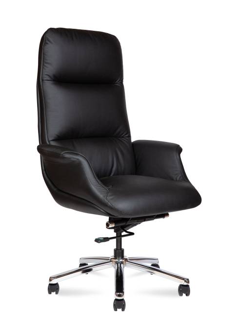 Кресло офисное / Bilbao / черная кожа Кресло офисное / Bilbao / черная кожа