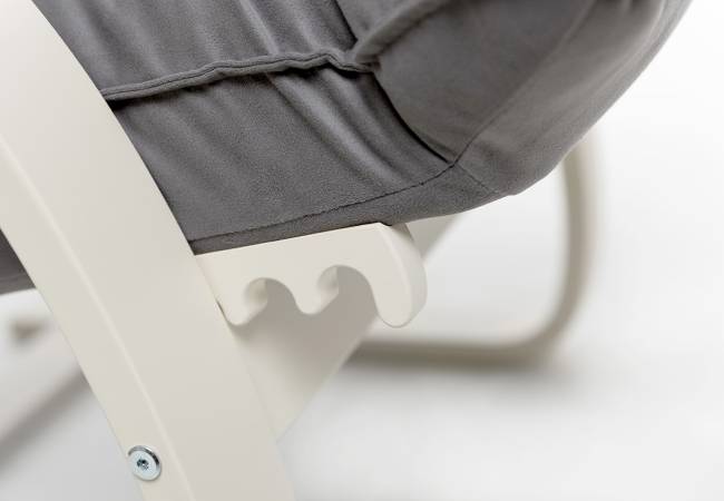 Кресло-трансформер Leset Монако Слоновая кость V32 серый