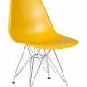 Стул обеденный DOBRIN DSR, ножки хром, цвет горчичный (Y-03)