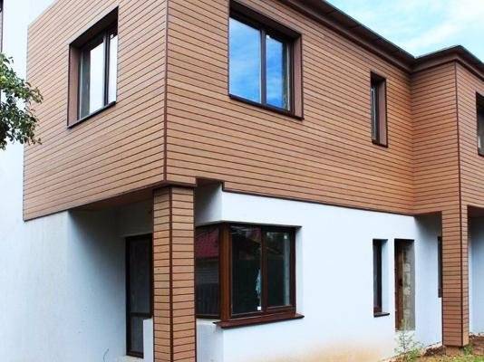 Фасадная панель из ДПК HOLZHOF, 165*15*3000 коричневый Фасадная панель из ДПК HOLZHOF, 165*15*3000 коричневый