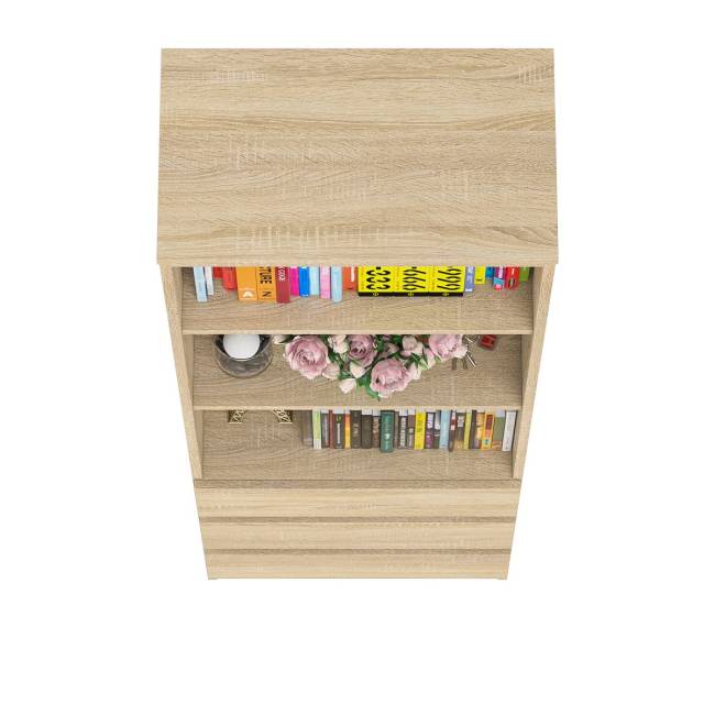 Стеллаж с ящиками Мори МСТ600.3 цвет дуб сонома