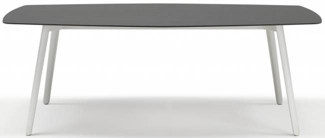 Стол ламинированный Squid белый, антрацит 2090х1080х730 мм Стол ламинированный Squid белый, антрацит 2090х1080х730 мм