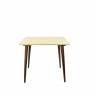 Стол Монте М 90, Орех/Слоновая кость