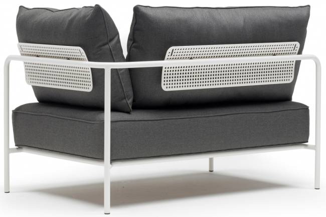 Модуль правый с подушками Flap лен, графит 1300х850х880 мм Модуль правый с подушками Flap лен, графит 1300х850х880 мм