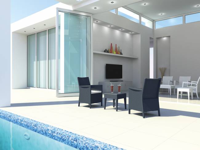 Кресло пластиковое плетеное с подушкой California антрацит 590х630х900 мм