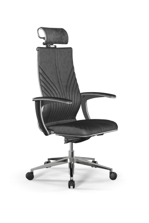 Кресло Samurai B2-13U - GoyaLE /Kc31/Wm31/U0mV-mL/H2cV-3D(M26.B32.G25.W03), темно-серый