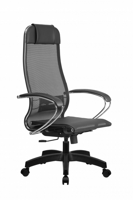 Кресло МЕТТА-4(MPRU)/подл.131/осн.001, черный