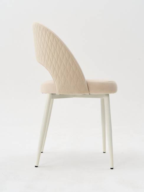 Стул Dominic ivory Romb / White