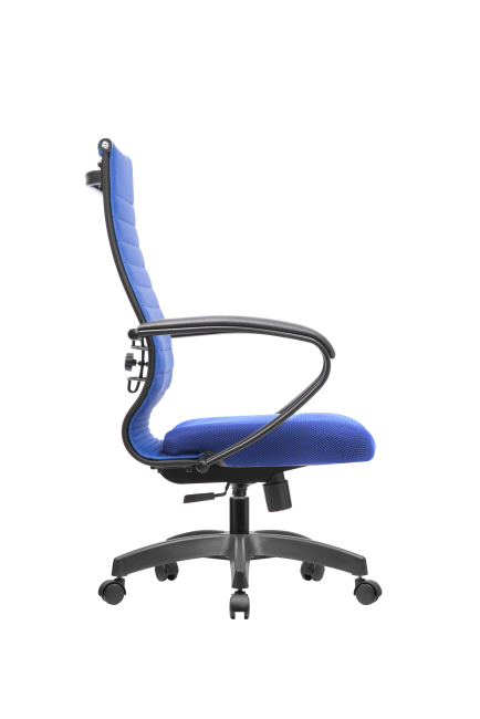 Кресло МЕТТА-19(MPRU)/подл.130/осн.001, синий/синий