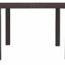 Стол обеденный под искусственный ротанг "YALTA KVATRO TABLE", темно-коричневый