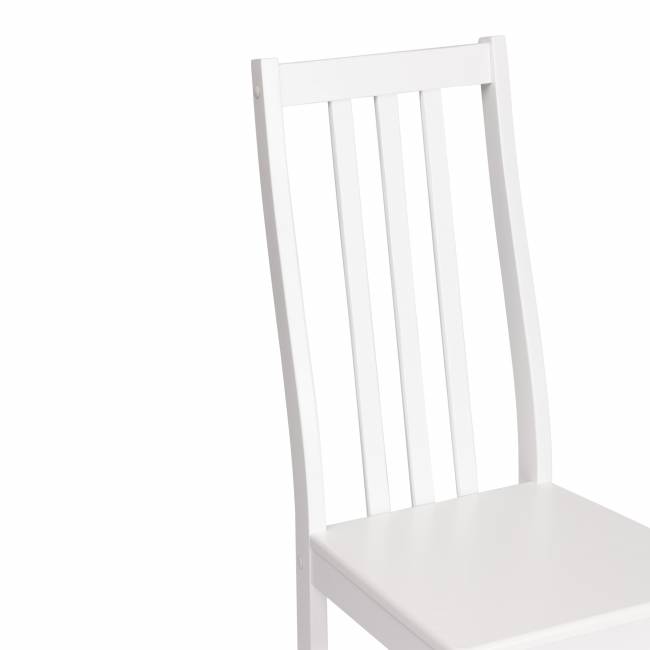 Стул жесткое сиденье SWEDEN / 1 шт. в упаковке Многослойная фанера, МДФ, 100*41*40, white, разобранный white, разобранный Многослойная фанера, МДФ