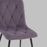Стул Одди Diamond велюр пыльно-сиреневый