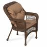 Комплект мебели MEDISON S (Мэдисон) коричневый из искусственного ротанга