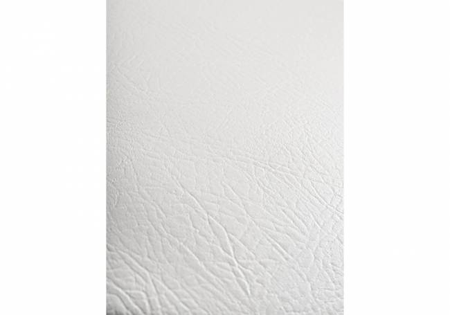 Lamniel косое кольцо белый полимер / светлый мусс