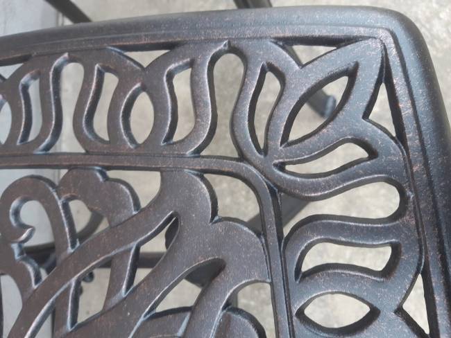 Обеденная группа из литого алюминия Louis VIII Обеденная группа из литого алюминия Louis VIII