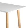 Стол барный Eames NEW DSW 120*60*106 белый