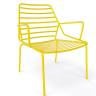 Лаунж-кресло металлическое Link Lounge желтый 650х610х760 мм