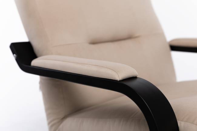 Кресло Leset Оскар Венге V18 бежевый Кресло Leset Оскар Венге V18 бежевый