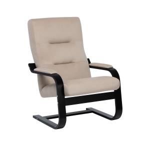 Кресло Leset Оскар Венге V18 бежевый