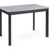 Стол DikLine L110 Бетон (ЛДСП EGGER)/Опоры черный
