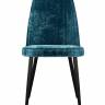 Стул DikLine 326 микровелюр M19 бирюза, ножки черные