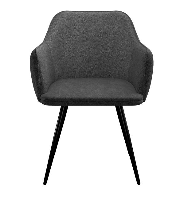 Стул DikLine 277 поворотный NS13 GRAPHITE, ножки черные