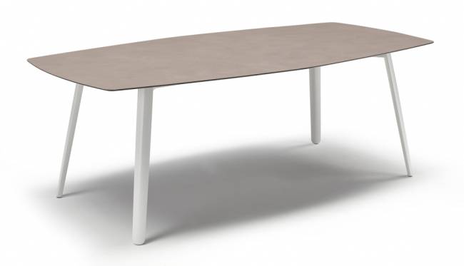 Стол ламинированный Squid белый, тортора шпатель 2090х1080х730 мм