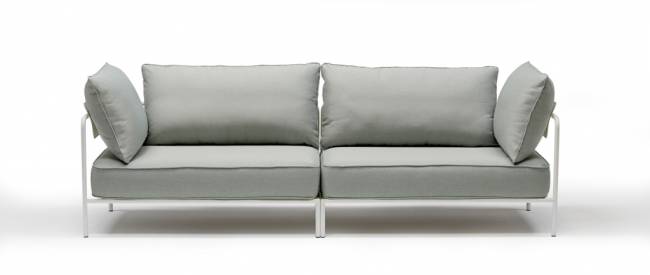 Модуль правый с подушками Flap лен, зеленый 1300х850х880 мм Модуль правый с подушками Flap лен, зеленый 1300х850х880 мм