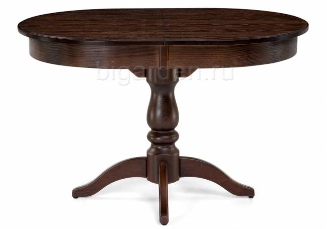 Деревянный стол Saerus орех темный